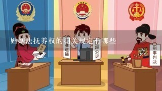 婚姻法抚养权的相关规定有哪些