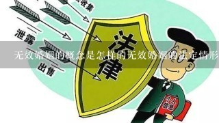 无效婚姻的概念是怎样的无效婚姻的法定情形有什么