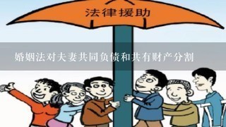 婚姻法对夫妻共同负债和共有财产分割