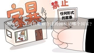 全球第1个同性婚姻合法的国家是哪个国家？